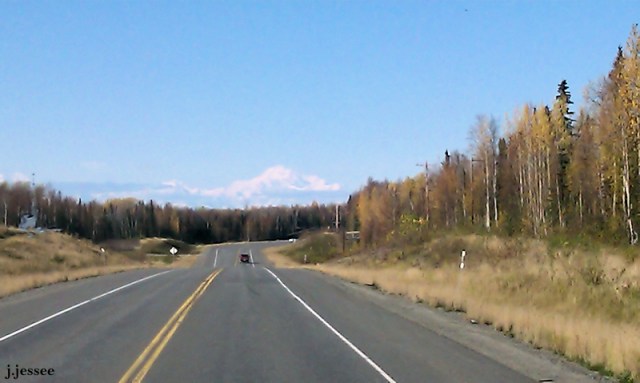 Denali from the Parks Highway