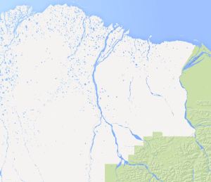 The Sag River and the Dalton Highway.