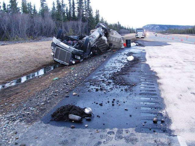 Accident on the Parks Highway